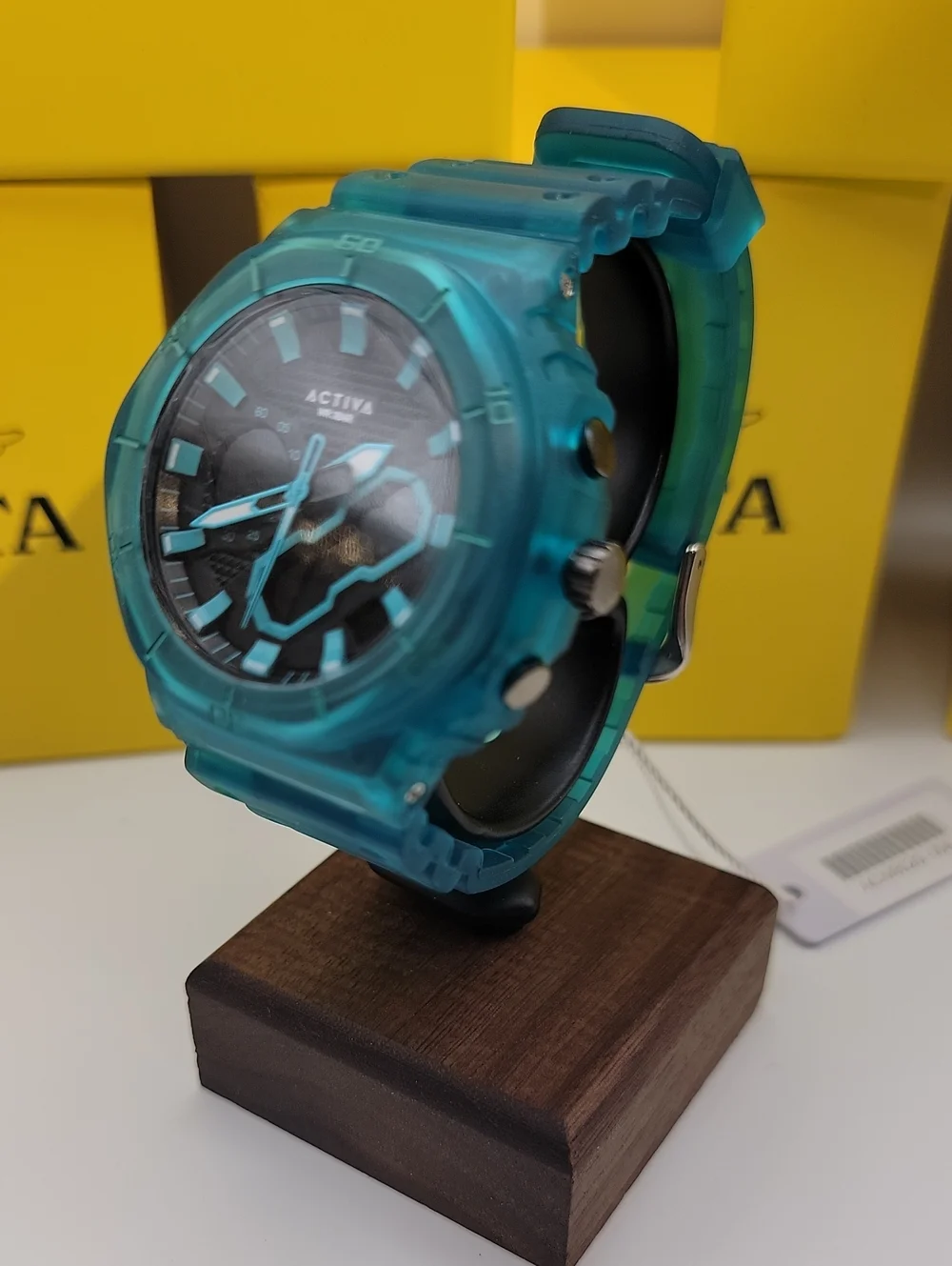 Activa Exon X Invicta Digital Men's Watch - 48mm Teal ACW8120-004 Multifunction